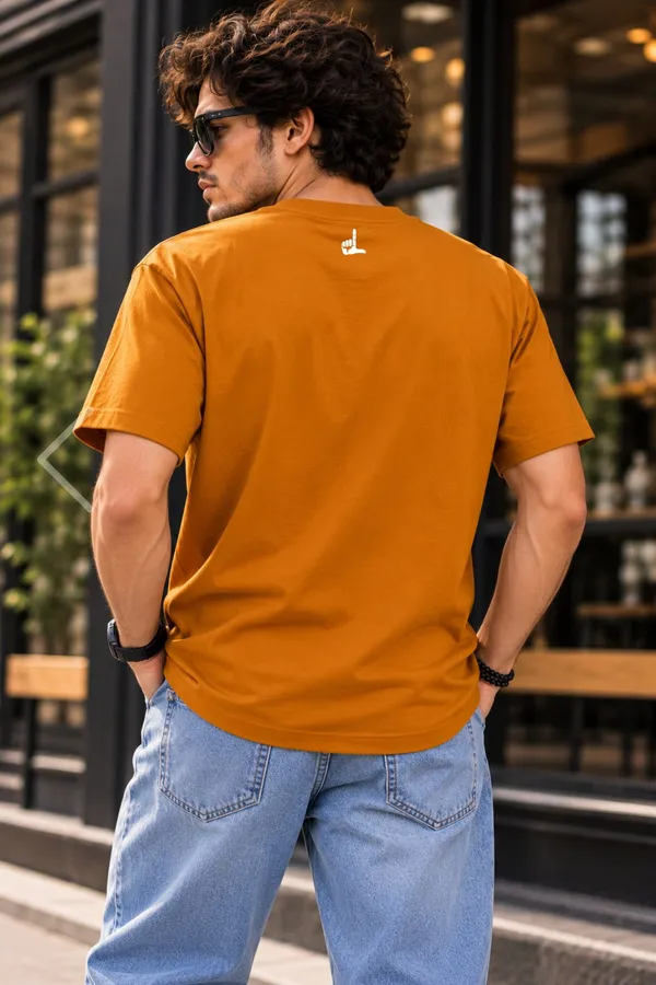 Lo_Do_Main_Shortcut_Nahi_Graphic_T_Shirt_For_Men_Mustard_Mustard