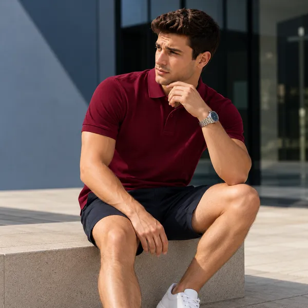 Men_S_Premium_Polo_Everyday_Basics_Maroon_Lo_Do_Choco_Brown