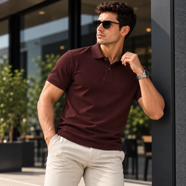 Lo_Do_Premium_Burgundy_Polo_T_Shirt_For_Men_Minimalist_Basic_Polo_Burgundy