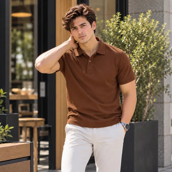 Lo_Do_Premium_Chocolate_Brown_Polo_T_Shirt_For_Men_Minimalist_Smart_Casual_Polo_Chocolate_Brown