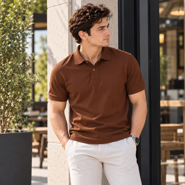 Lo_Do_Premium_Chocolate_Brown_Polo_T_Shirt_For_Men_Minimalist_Smart_Casual_Polo_Chocolate_Brown