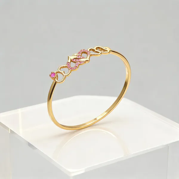 Golden_Brass_Bracelet_For_Women