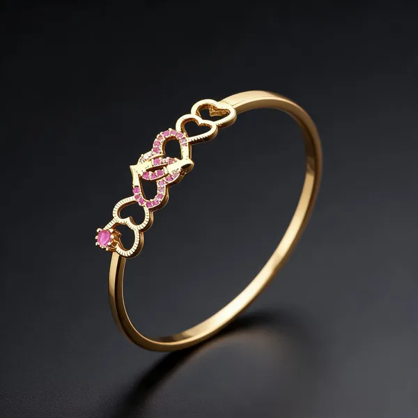 Golden_Brass_Bracelet_For_Women