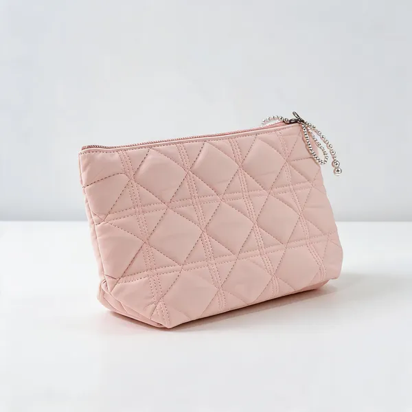 Peach_Pu_Leather_Clutch_Bag_For_Women