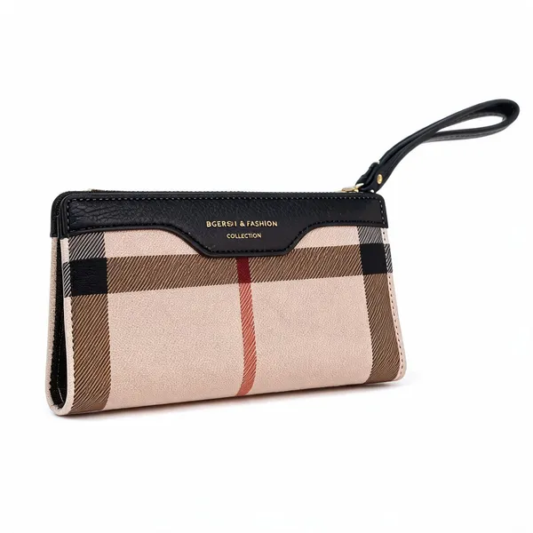 Brown_Pu_Leather_Wristlet_Clutch_For_Women