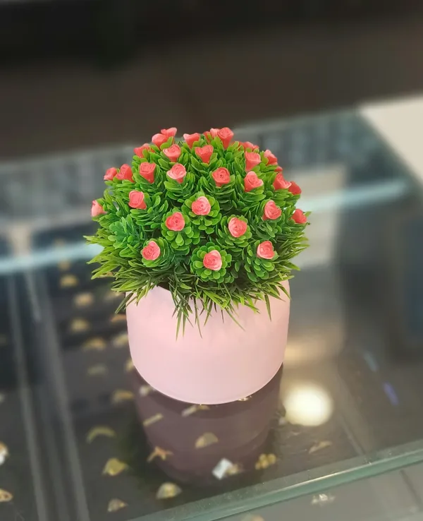 Green_Plastic_Artificial_Plant_For_Home_Decor