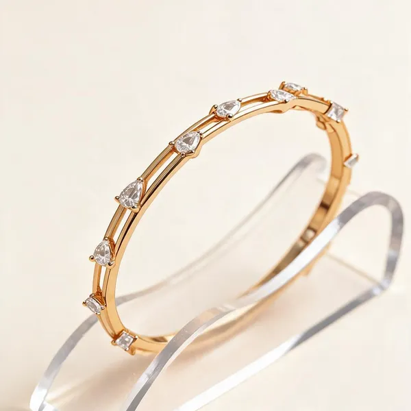 Golden_Brass_Bracelet_For_Women