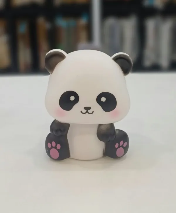 White_And_Black_Rubber_Figurine_For_Home_Decor_Pack_Of_2