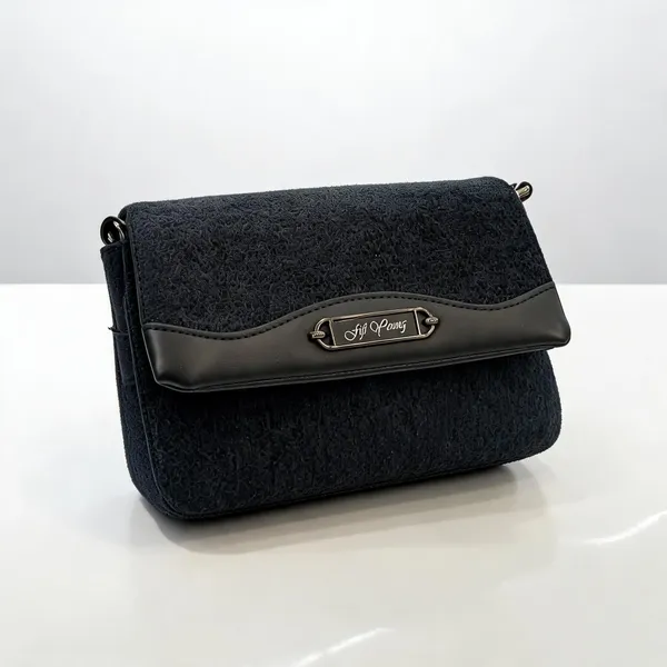 Black_Pu_Leather_Clutch_Bag_For_Women