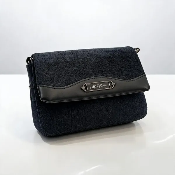 Black_Pu_Leather_Clutch_Bag_For_Women