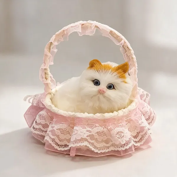 Pink_And_White_Resin_Figurine_For_Home_Decor