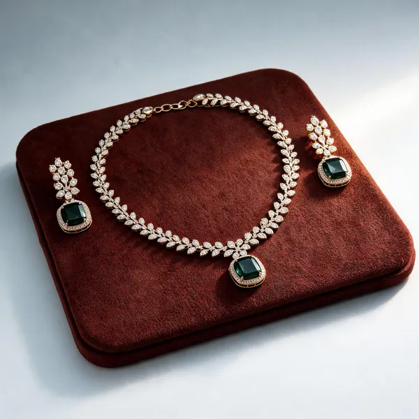 Multicolor_Brass_Necklace_Set_For_Women