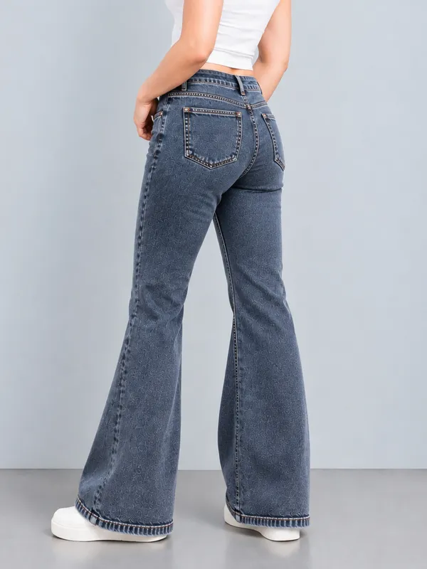 Grey_Bootcut_Fit_Jeans