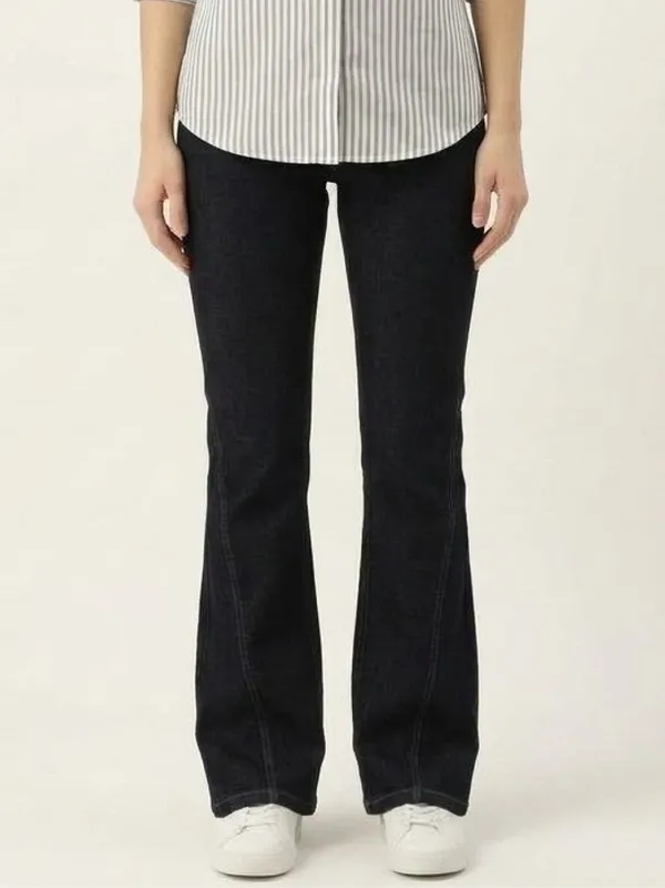 Black_Panelled_Bootcut_Fit_Jeans