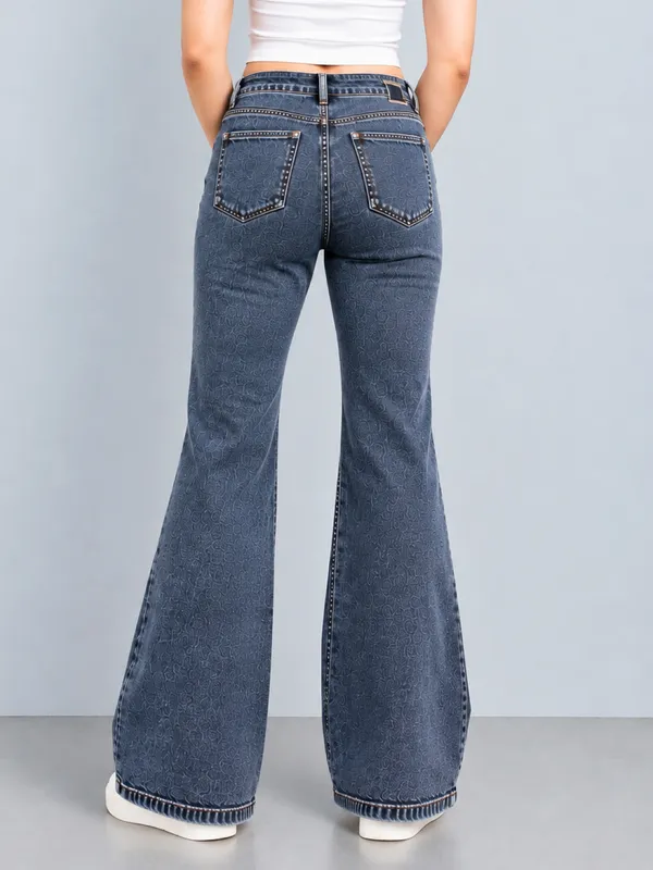 Grey_Bootcut_Fit_Jeans