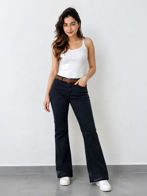 Black_Bootcut_Fit_Jeans