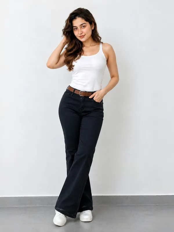 Black_Bootcut_Fit_Jeans