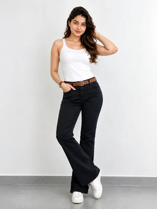 Black_Bootcut_Fit_Jeans