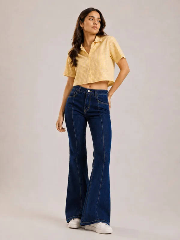 Dark_Blue_Front_Seam_Bootcut_Fit_Jeans