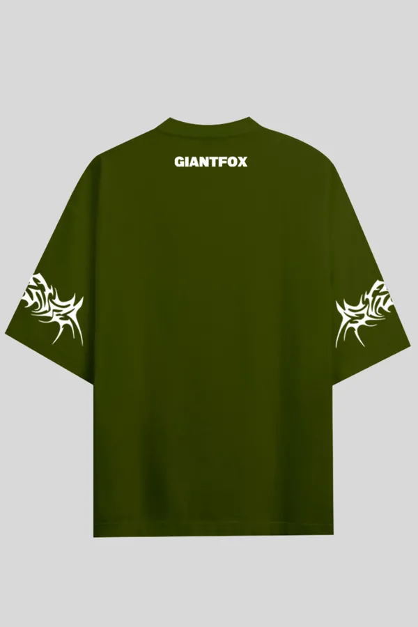 Tribal_T_Shirt_Army_Green