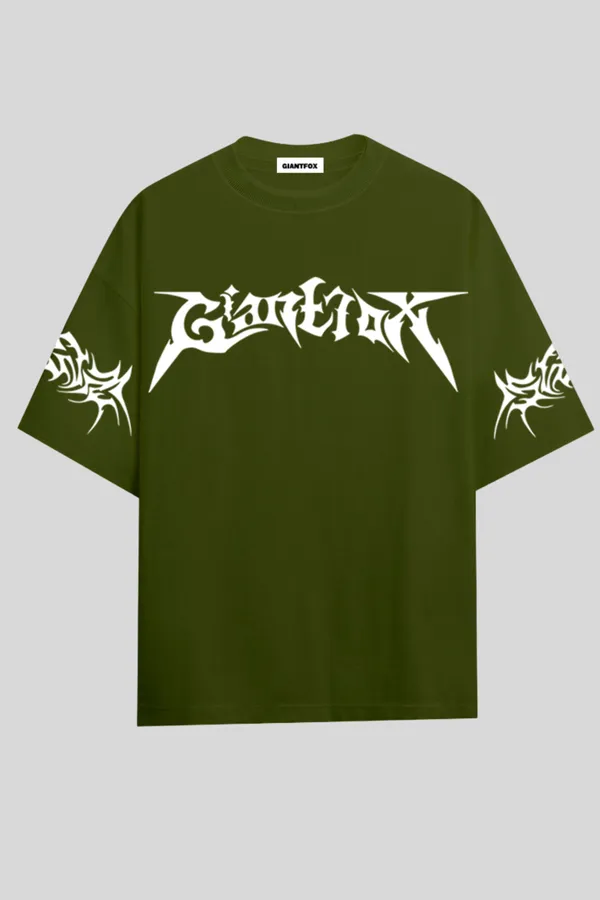 Tribal_T_Shirt_Army_Green