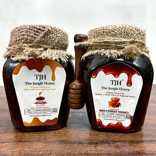 Tjh_Gulkand_Rose_Petal_Raw_Honey_And_Red_Forest_Raw_Honey_Pack_Of_2