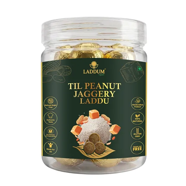 Til_Peanut_Jaggery_Laddu