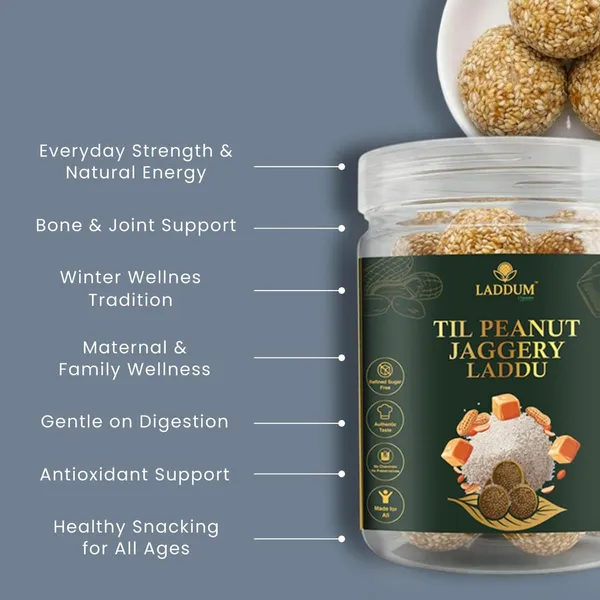 Til_Peanut_Jaggery_Laddu