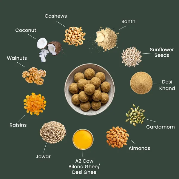 Sonth_Laddu_With_A2_Ghee_And_Nuts