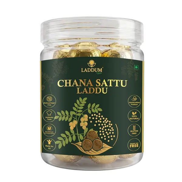 Chana_Sattu_Laddu_With_Jaggery