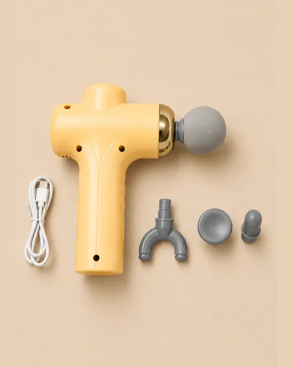 Rechargeable_Portable_Massage_Gun_With_4_Heads