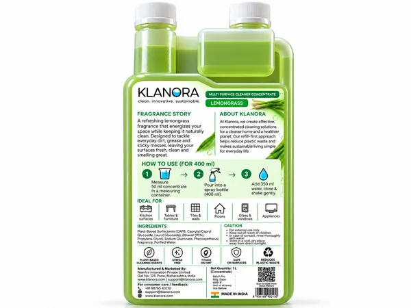 Klanora_Lemongrass_Multi_Surface_Cleaner_Concentrate