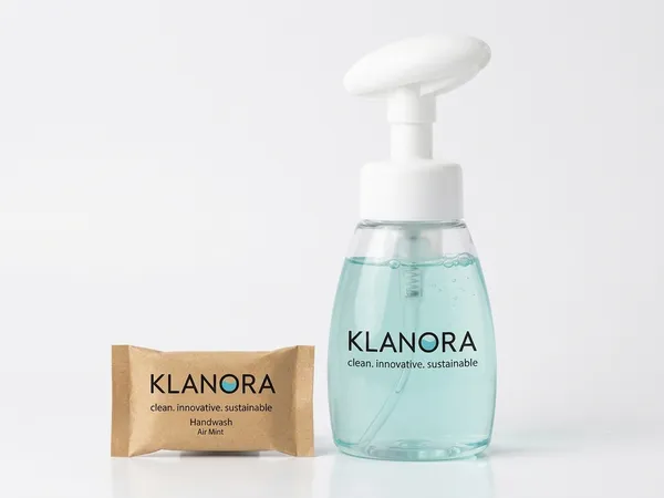 Klanora_Air_Mint_Handwash_Pump_Bottle