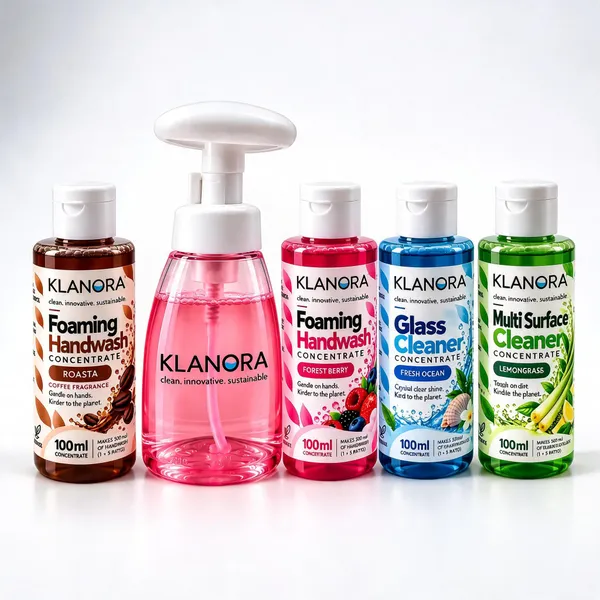 Klanora_Household_Cleaning_Concentrate_Set_With_Dispenser