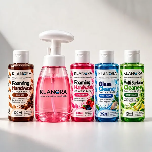 Klanora_Household_Cleaning_Concentrate_Set_With_Dispenser