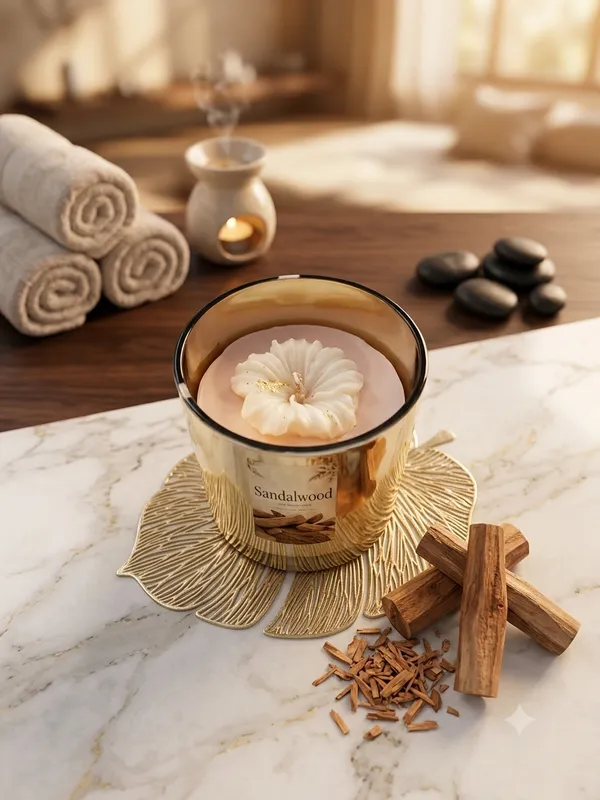 Royal_Sandalwood_Gold_Finish_Jar_Candle