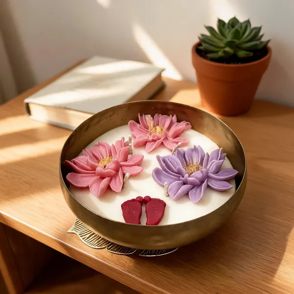 Wax_Metal_Floral_Rose_Decorative_Bowl_Candle_Large