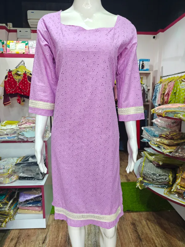 Pink_Cotton_Eyelet_Embroidered_Straight_Kurta_For_Women