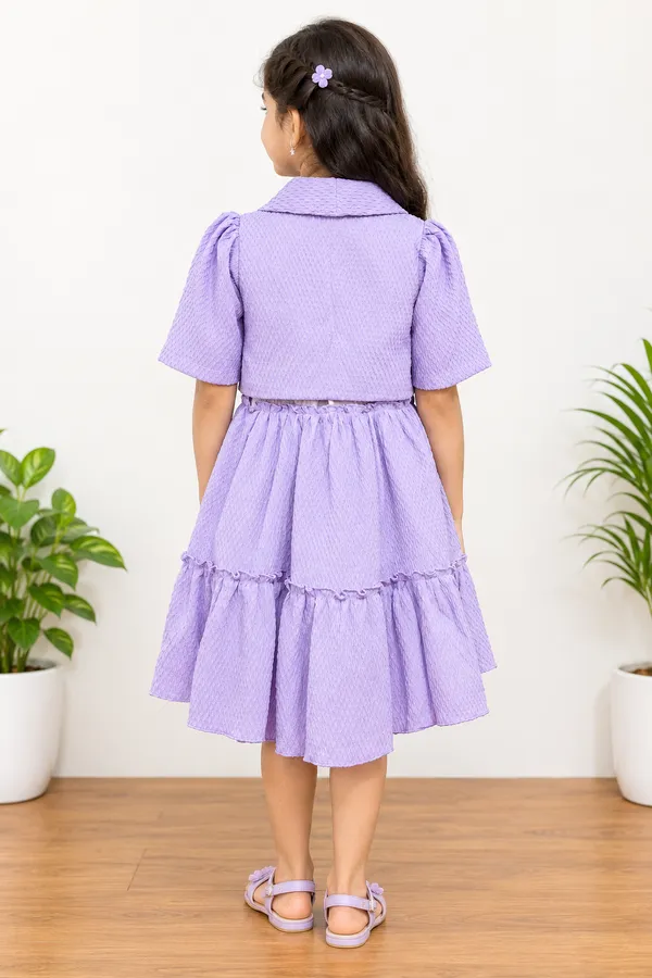 Lavender_Cotton_Polyester_Blend_Textured_Fit-And-Flare_Dress_For_Girls