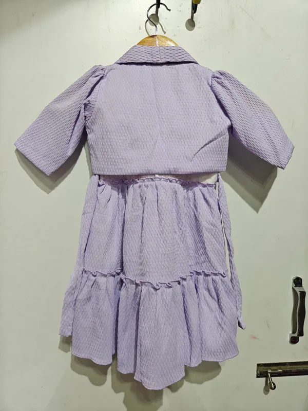 Lavender_Cotton_Polyester_Blend_Textured_Fit-And-Flare_Dress_For_Girls