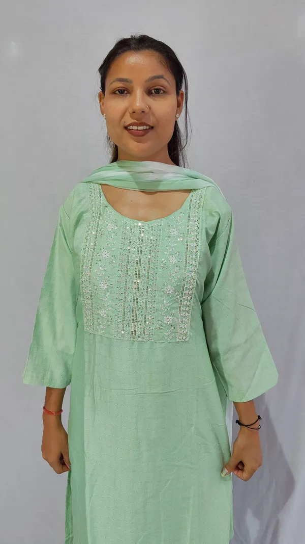 Sea_Green_Cotton_Polyester_Blend_Embellished_Straight_Kurta_Set_For_Women