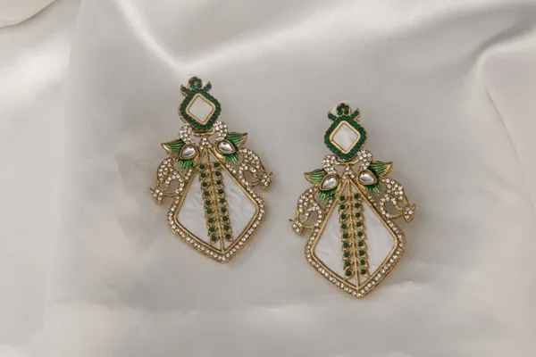 Silver_Earrings_Brass__For_Women