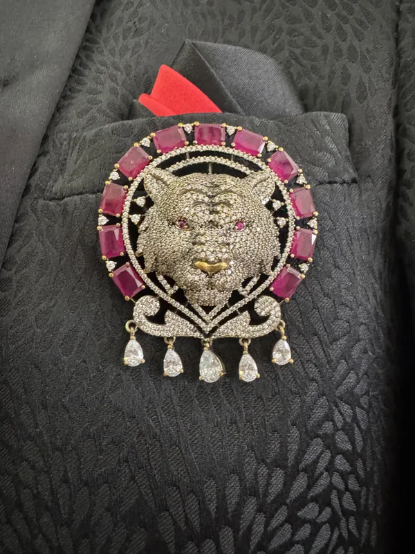 Silver_Brooch_Brass__For_Women