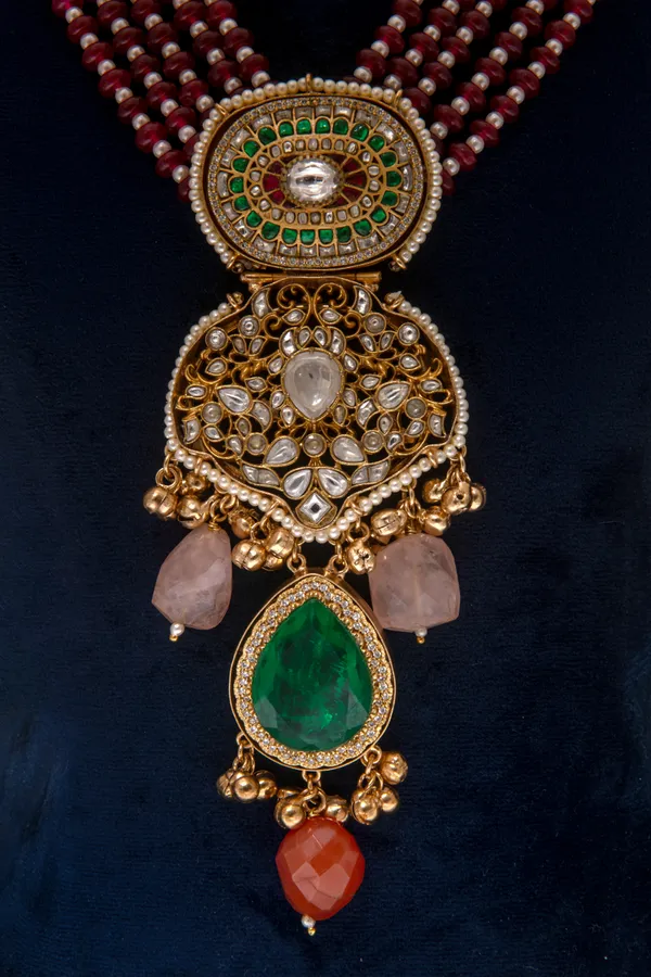 Gold_Necklace_Set_Brass__For_Women