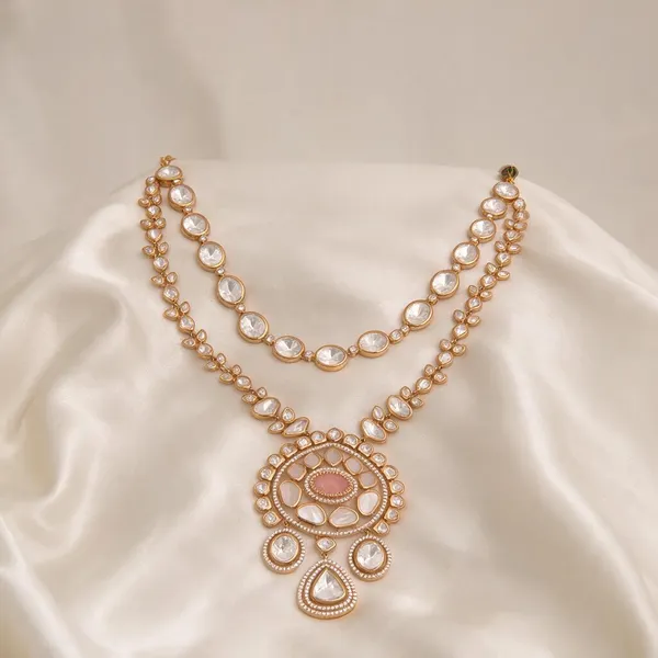 Gold_necklace_set_Brass__For_Women