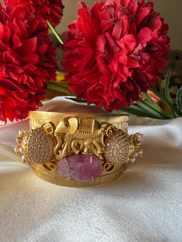 Gold_cuff_Bracelet_Brass__For_Women