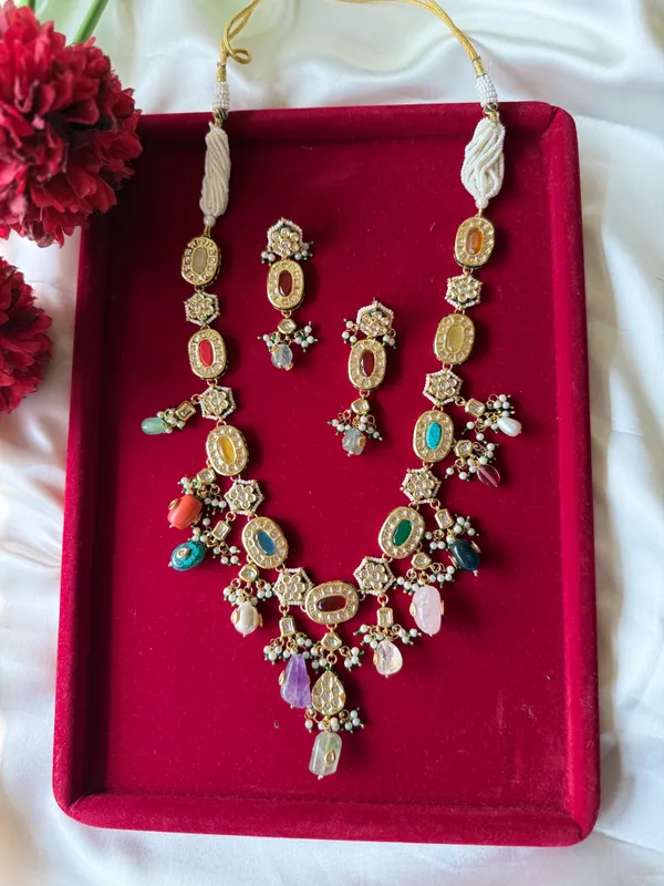 Gold_necklace__Nartana_kundan_set_Brass__For_Women