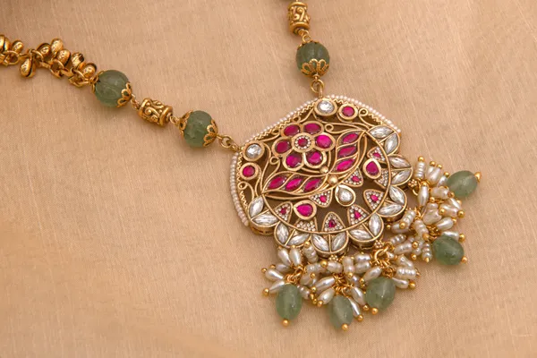 Gold_necklace_Brass__For_Women
