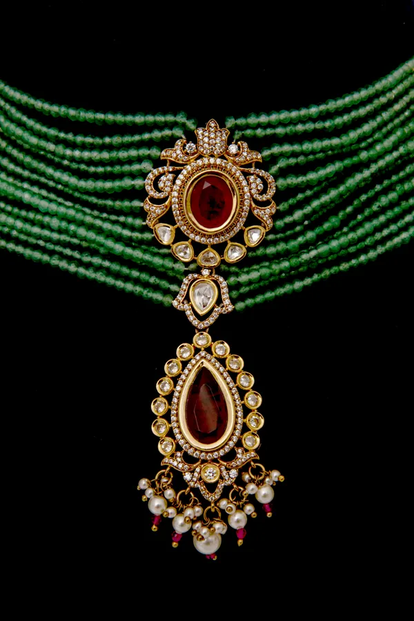 Gold_Necklace_Set_Brass__For_Women