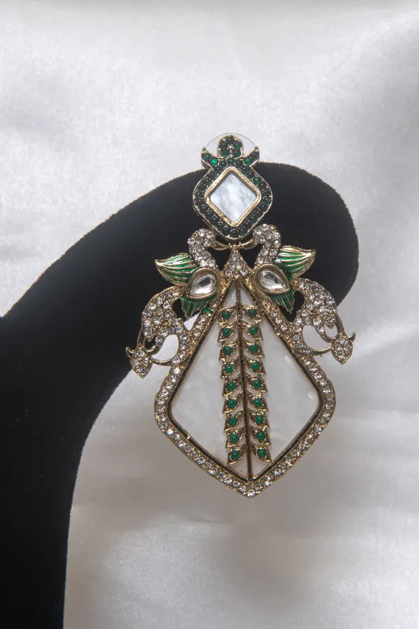 Silver_Earrings_Brass__For_Women